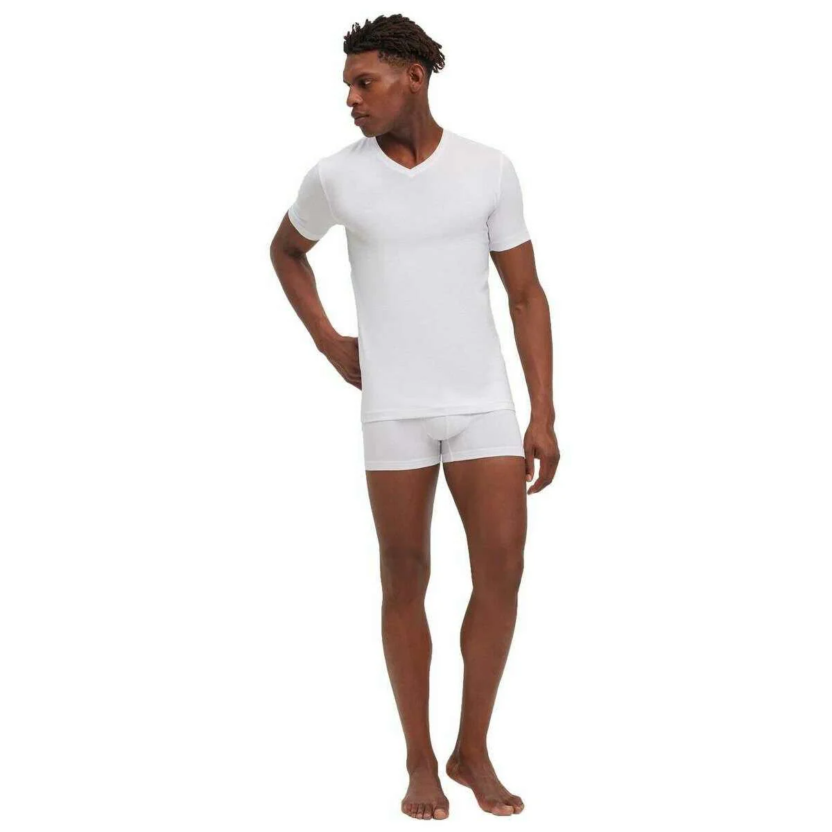 Falke Daily Comfort 2 Pack T-Shirt - White - Image 6