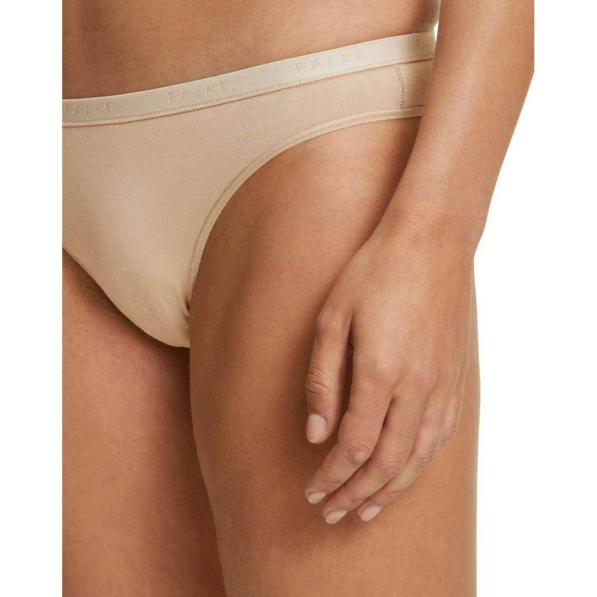 Falke Daily Comfort 2-Pack Thong - Camel Nude - Image 4
