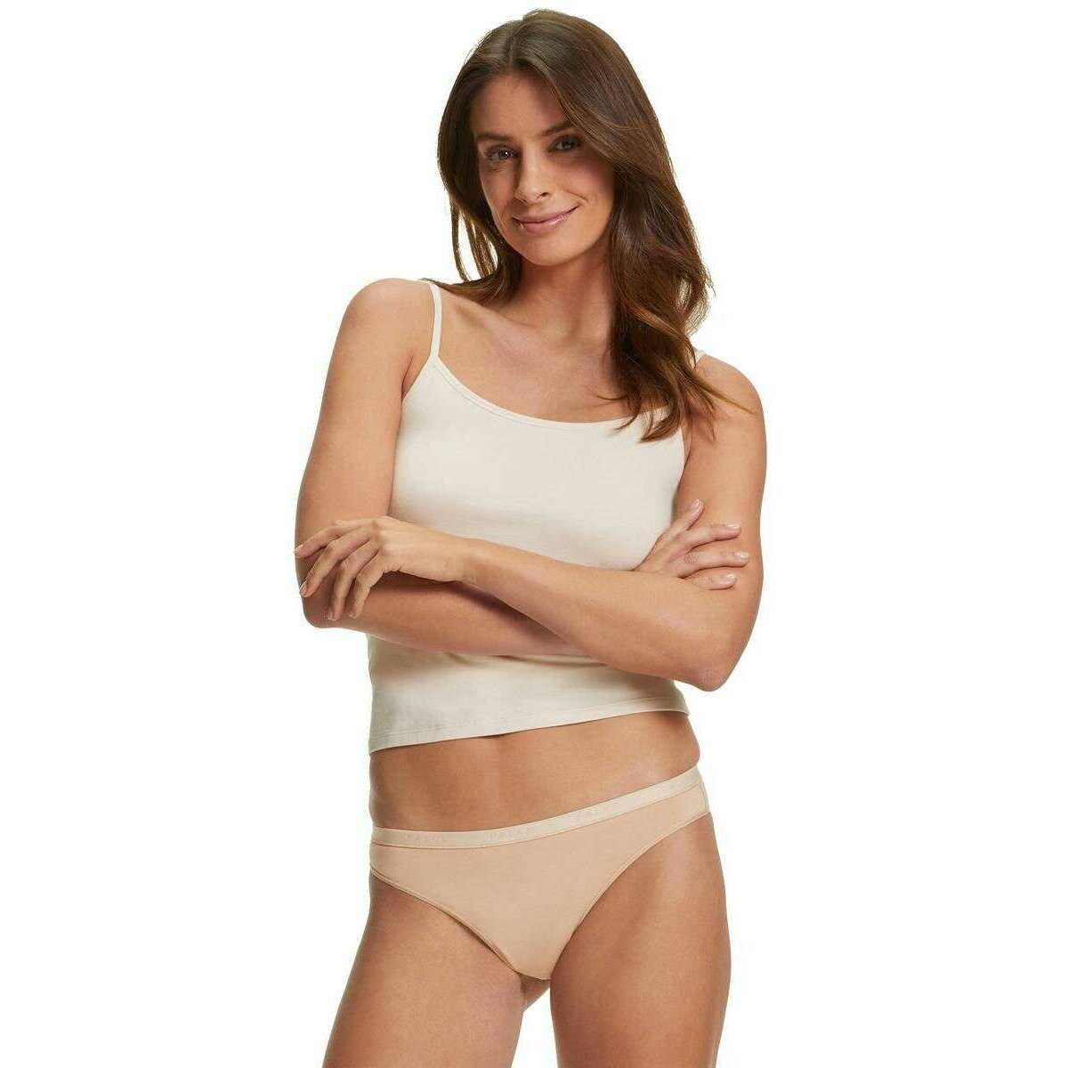 Falke Daily Comfort 2-Pack Thong - Camel Nude - Image 6