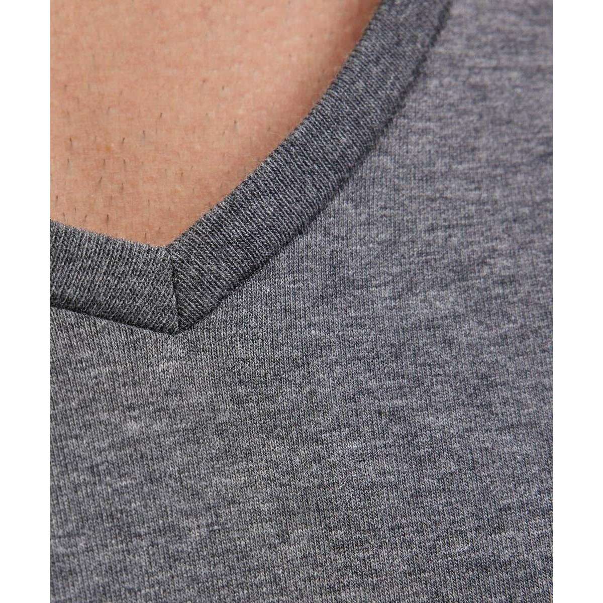 Falke Daily Comfort Deep V-Neck 2 Pack T-Shirt - Dark Grey Heather - Image 5
