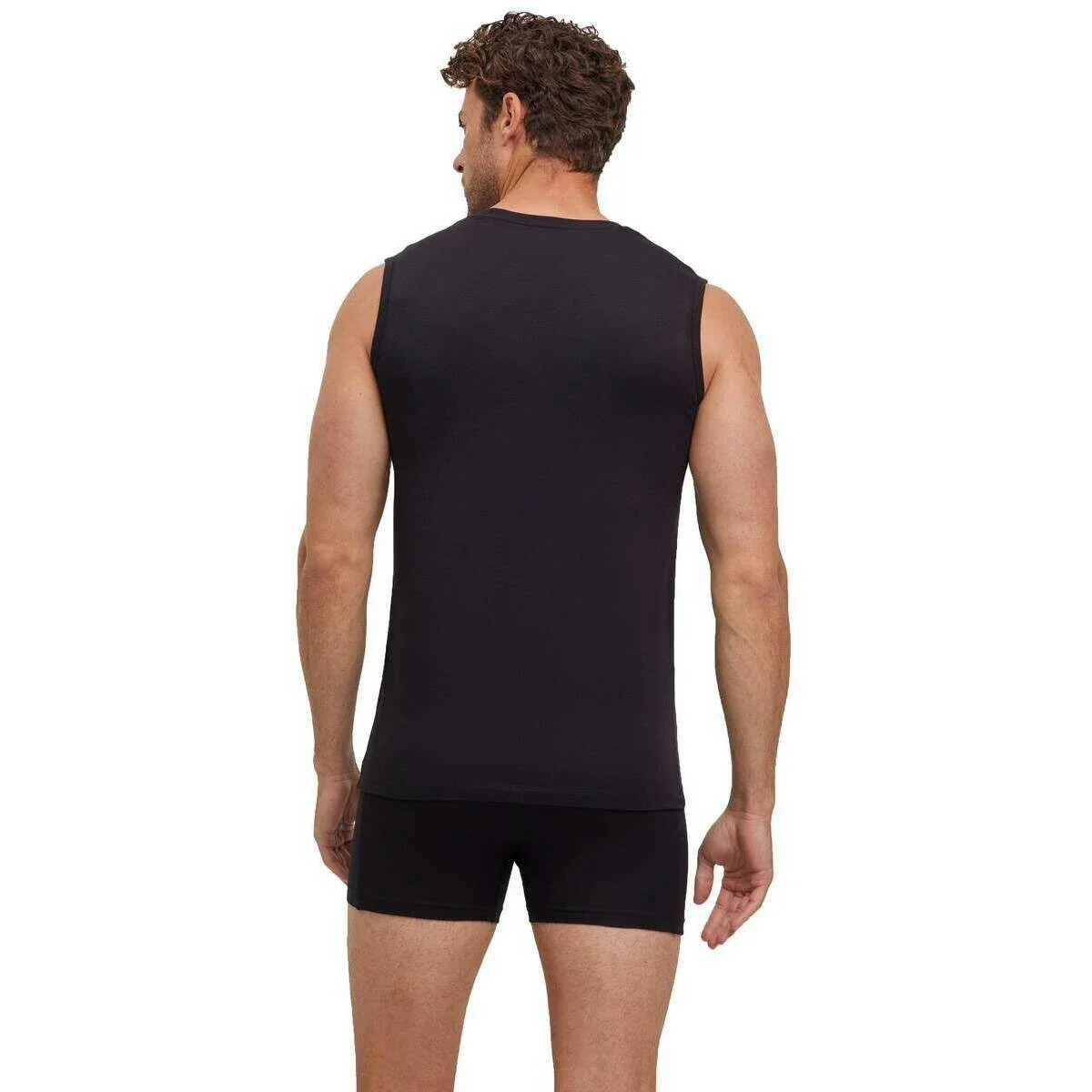 Falke Daily Comfort Muscle 2 Pack Shirt - Black - Image 3