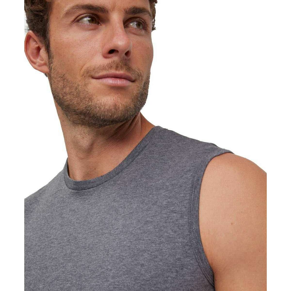 Falke Daily Comfort Muscle 2 Pack Shirt - Dark Grey Heather - Image 4