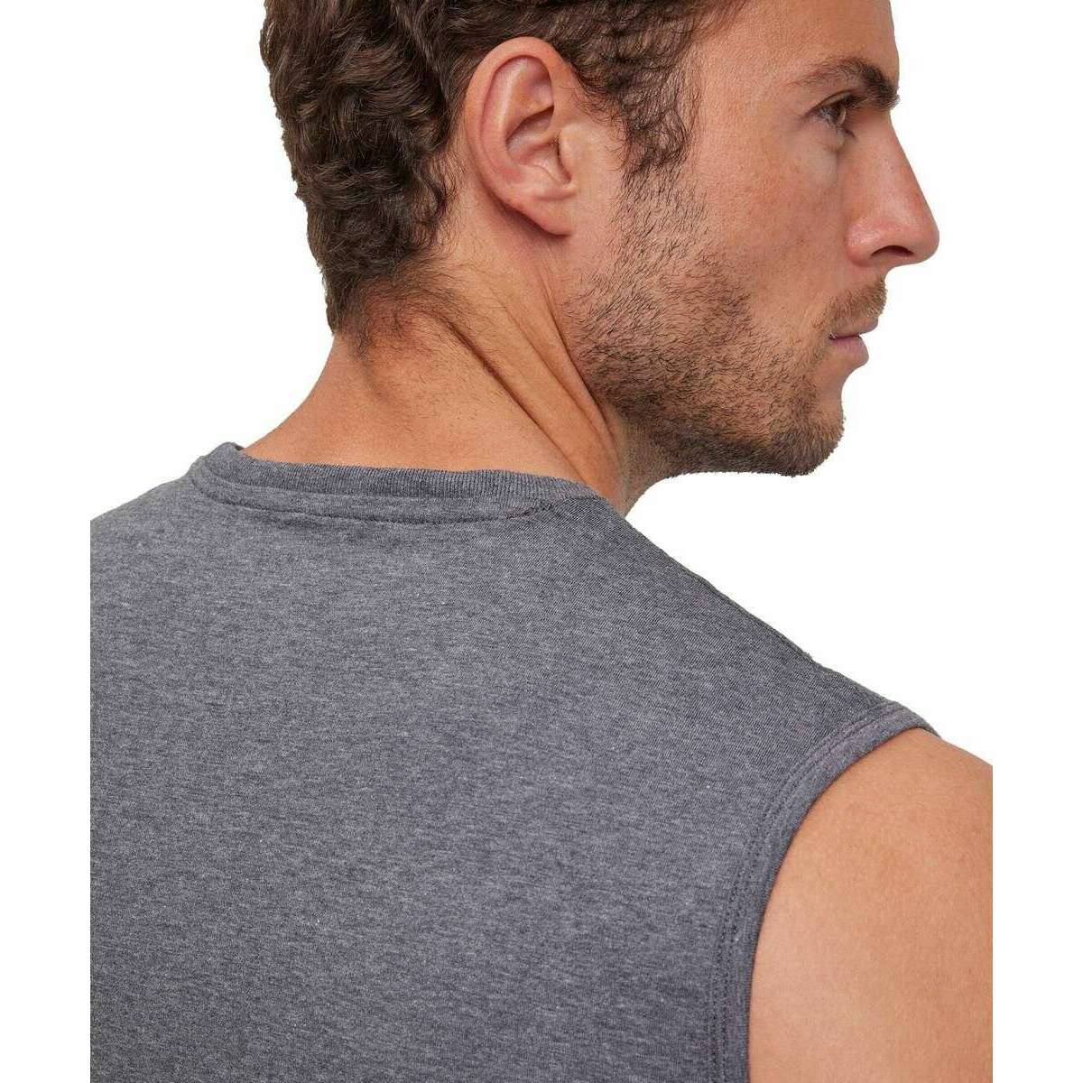 Falke Daily Comfort Muscle 2 Pack Shirt - Dark Grey Heather - Image 5