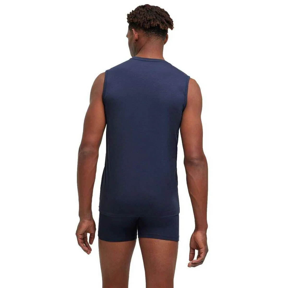 Falke Daily Comfort Muscle 2 Pack Shirt - Midnight Navy - Image 3