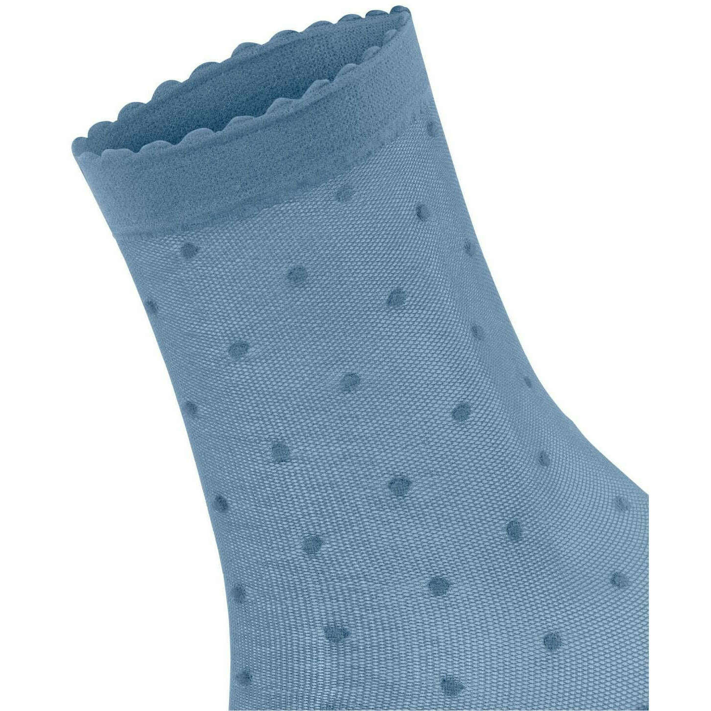 Falke Dot 15 Denier Socks - Sky Blue - Image 4