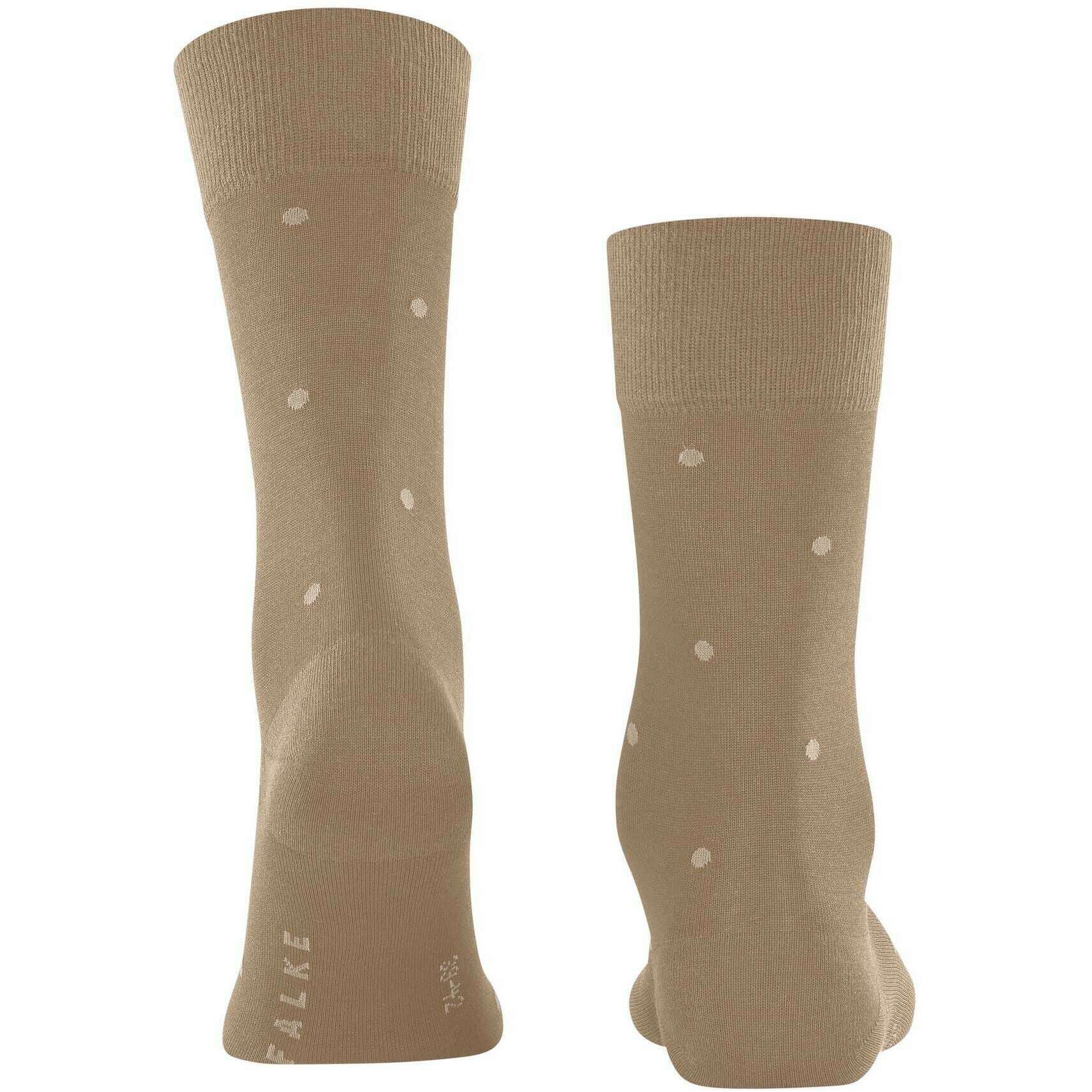 Falke Dot Socks - Camel Brown - Image 3