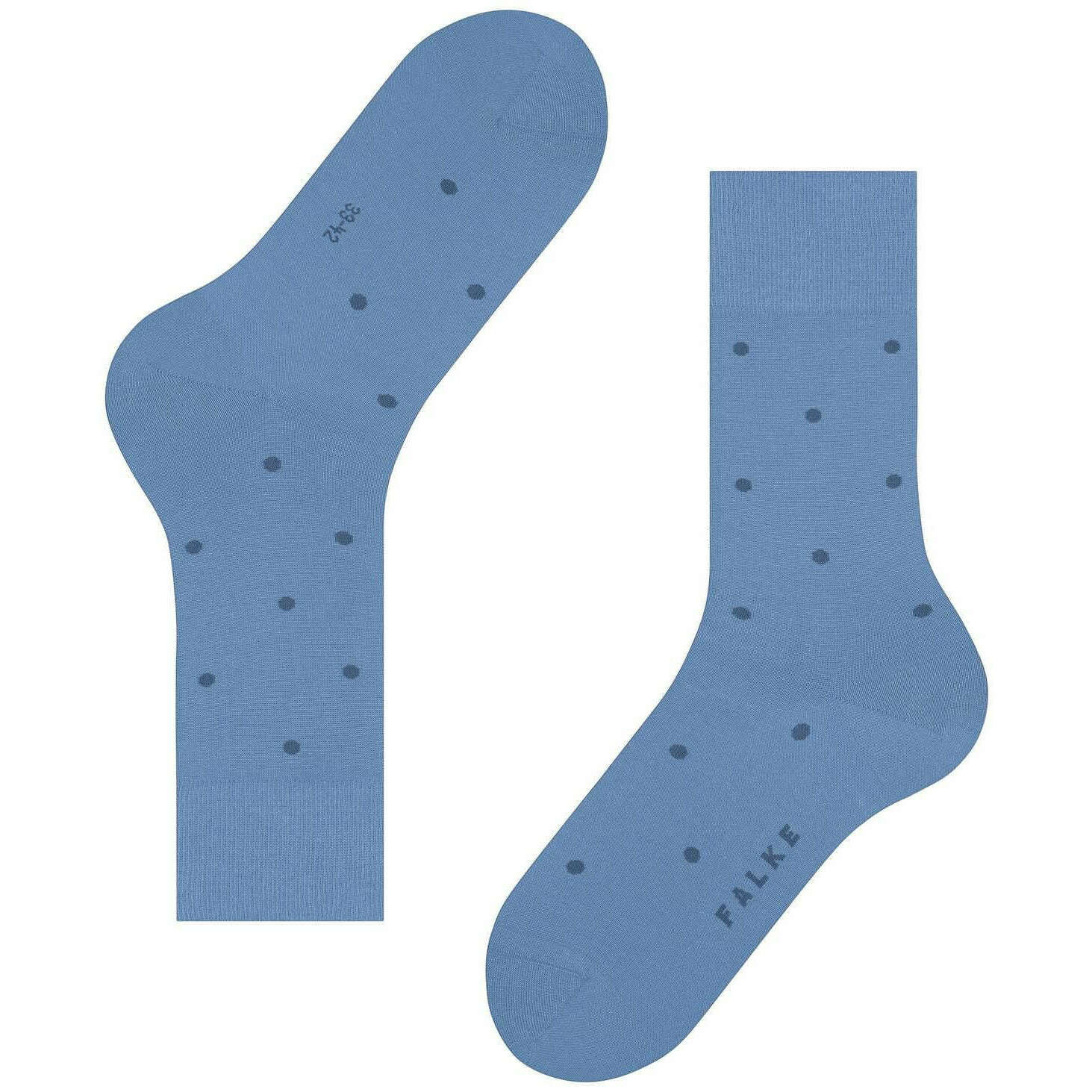 Falke Dot Socks - Cornflower Blue - Image 5
