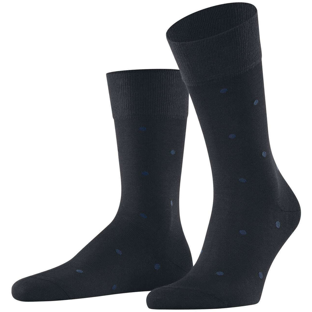 Falke Dot Socks - Dark Navy