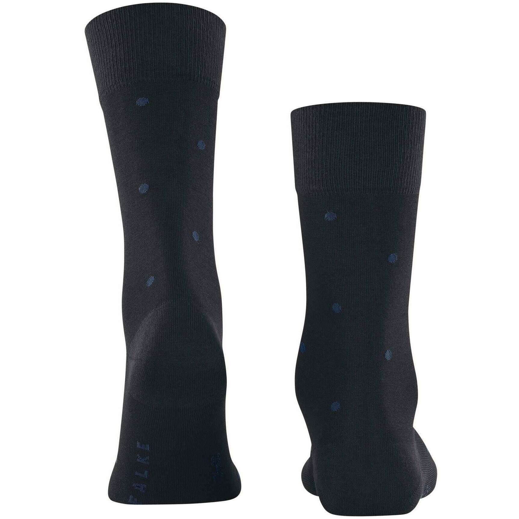 Falke Dot Socks - Dark Navy - Image 3