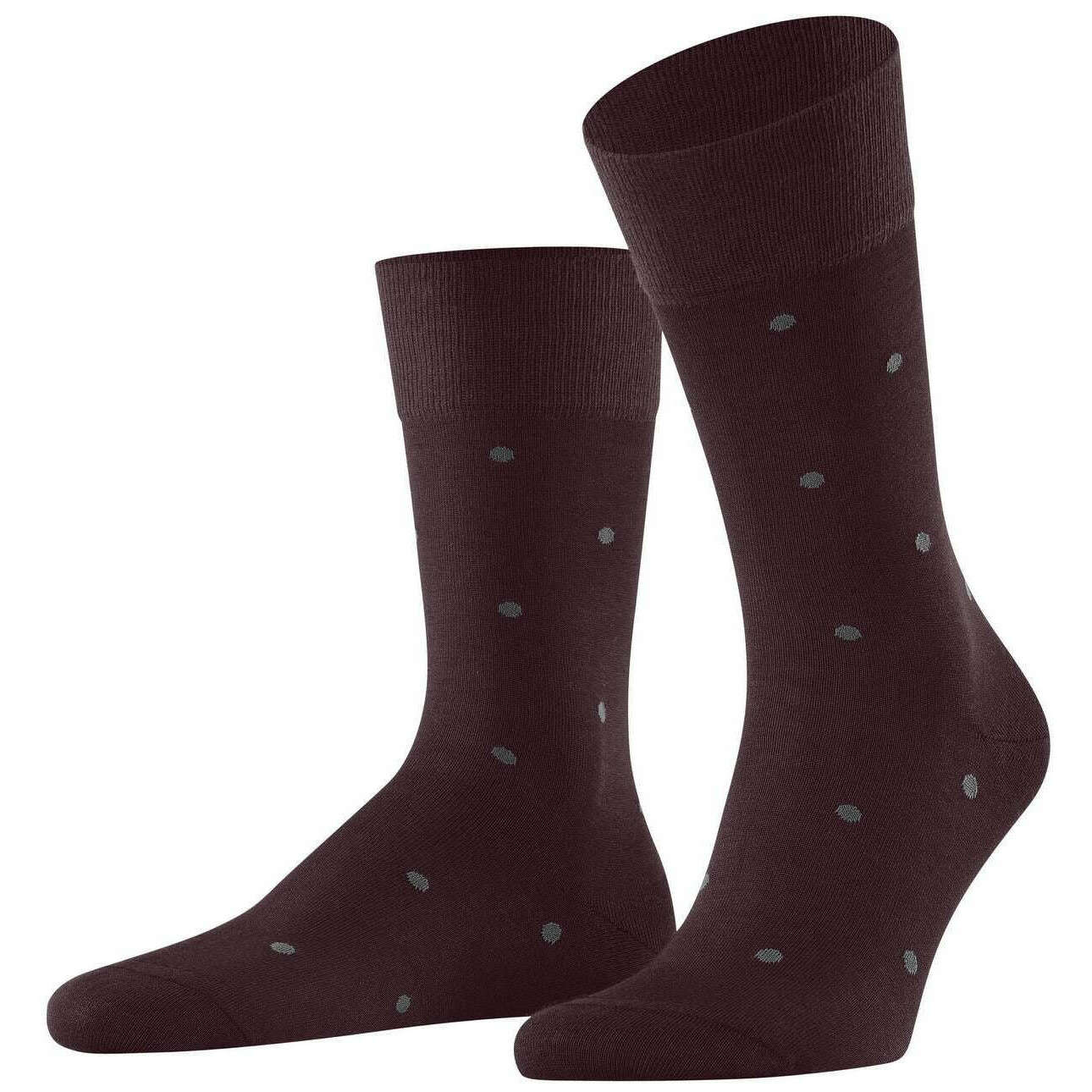 Falke Dot Socks - Rioja Red