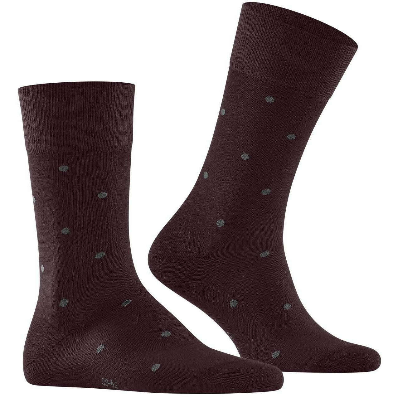 Falke Dot Socks - Rioja Red - Image 2