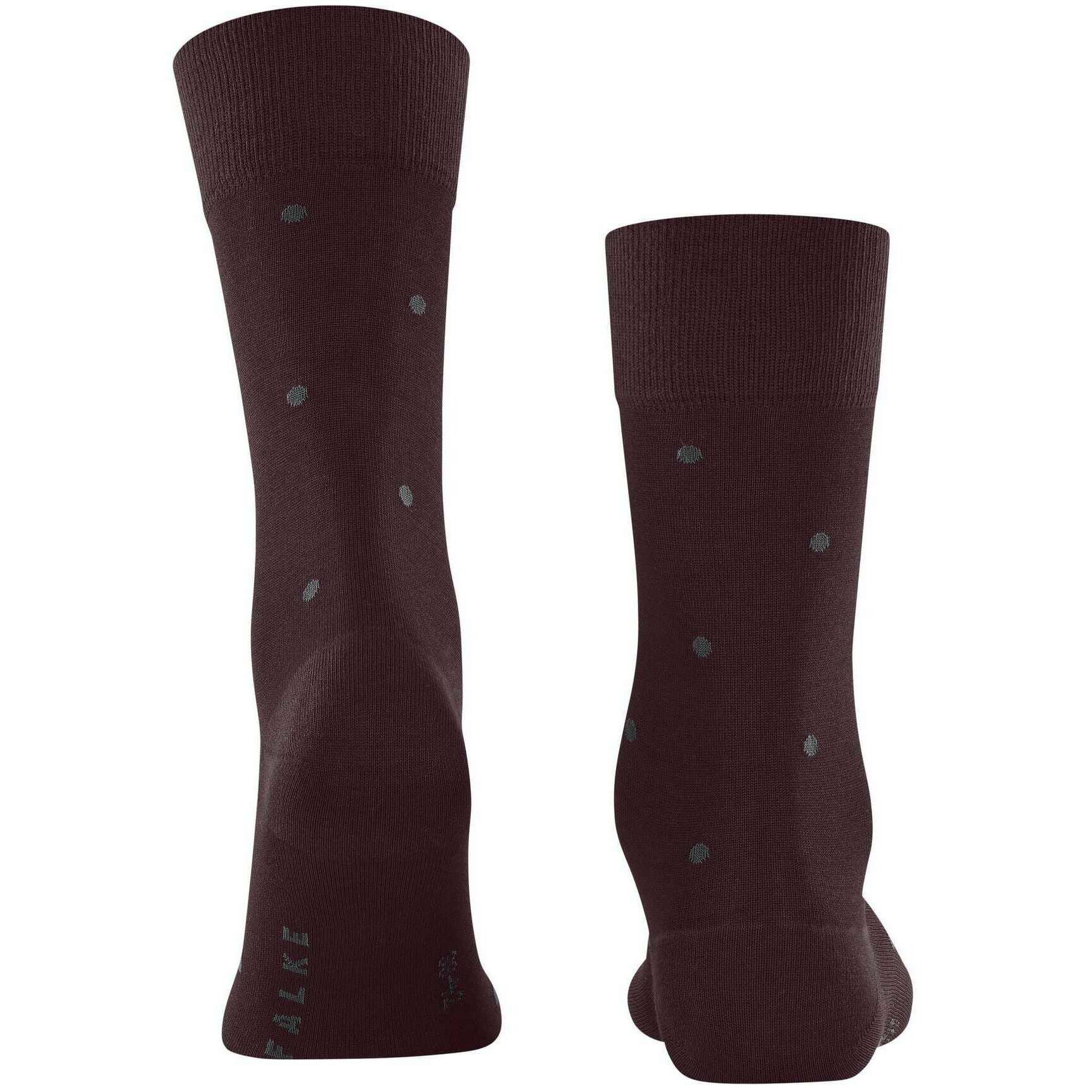 Falke Dot Socks - Rioja Red - Image 3