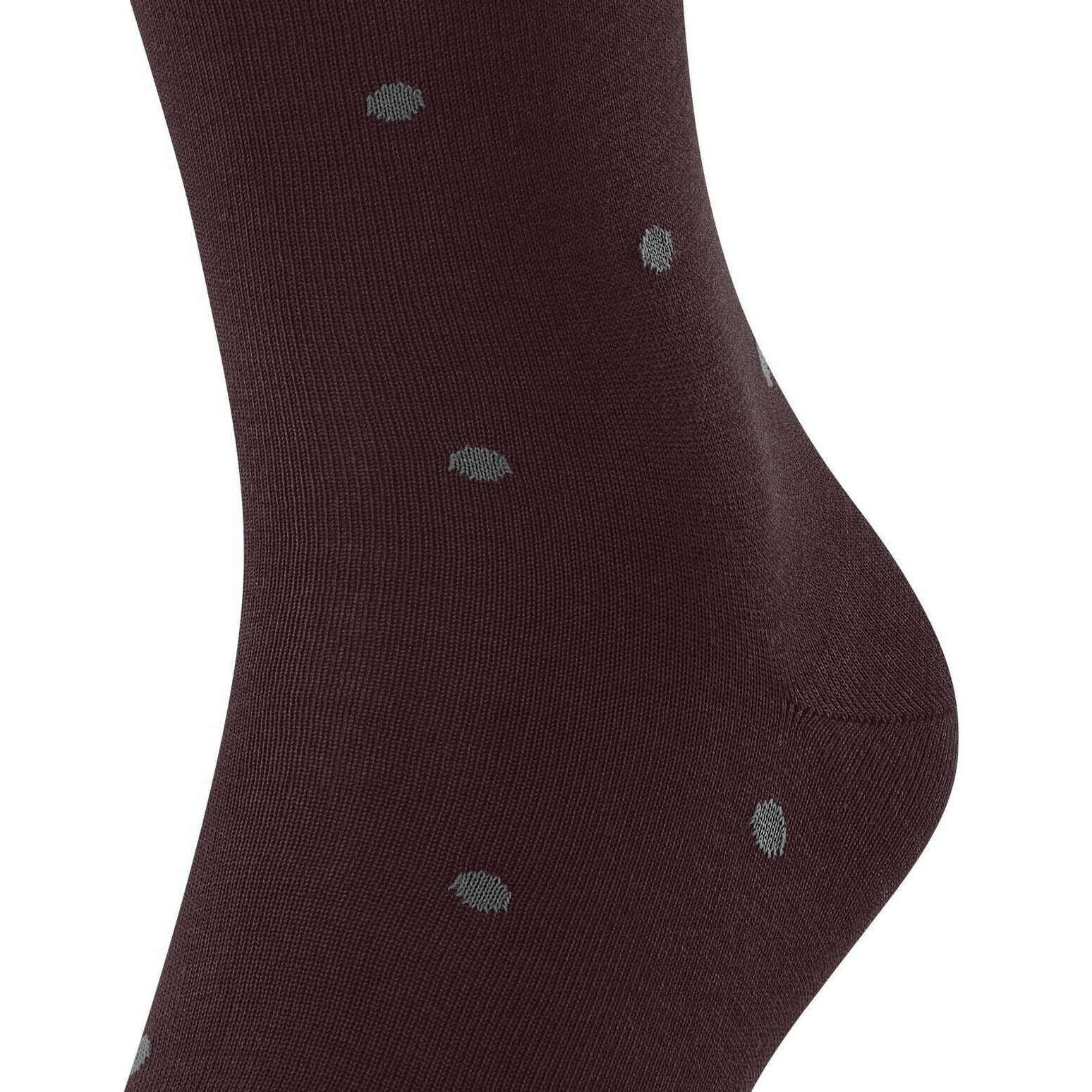 Falke Dot Socks - Rioja Red - Image 4