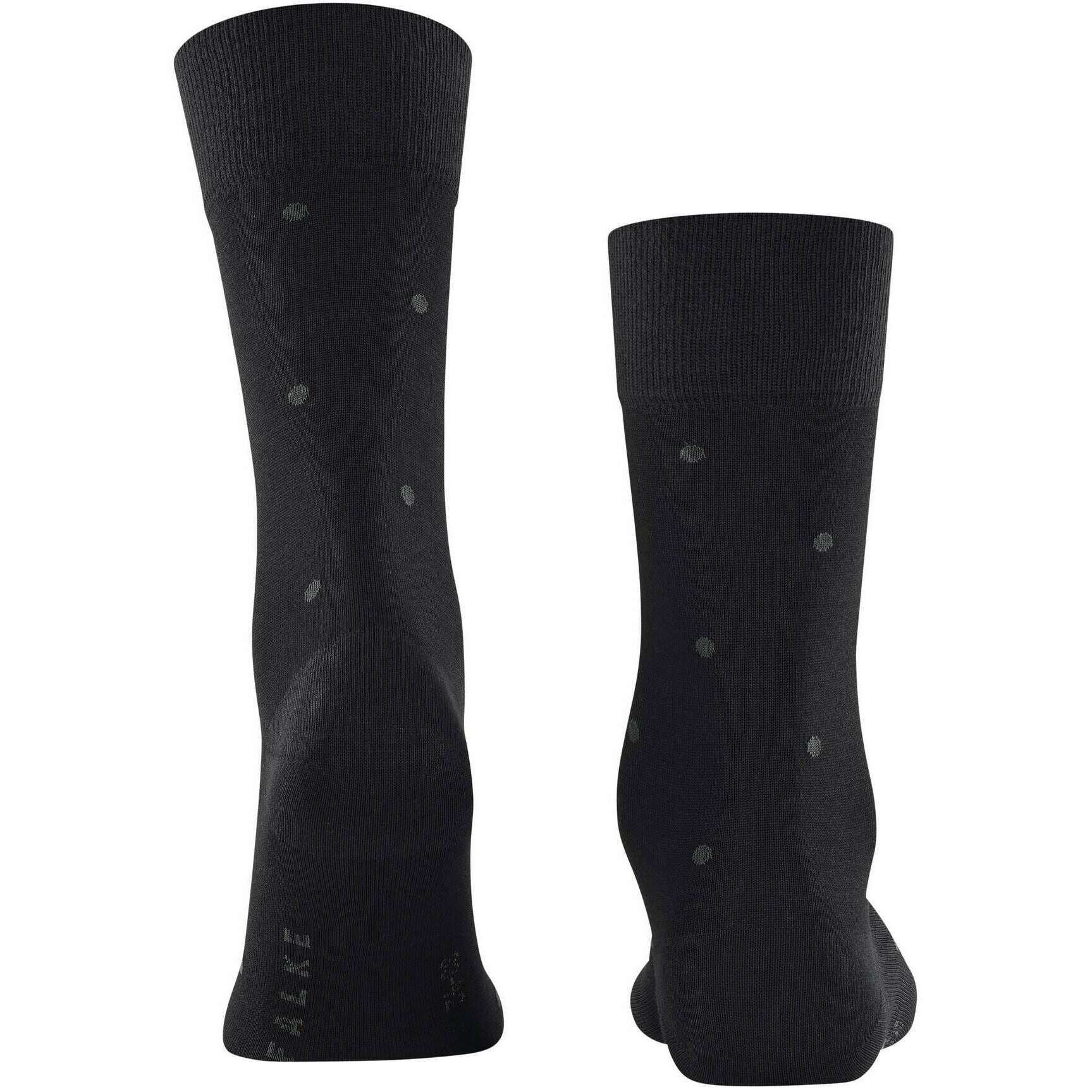 Falke Dot Socks - Russ Grey - Image 3