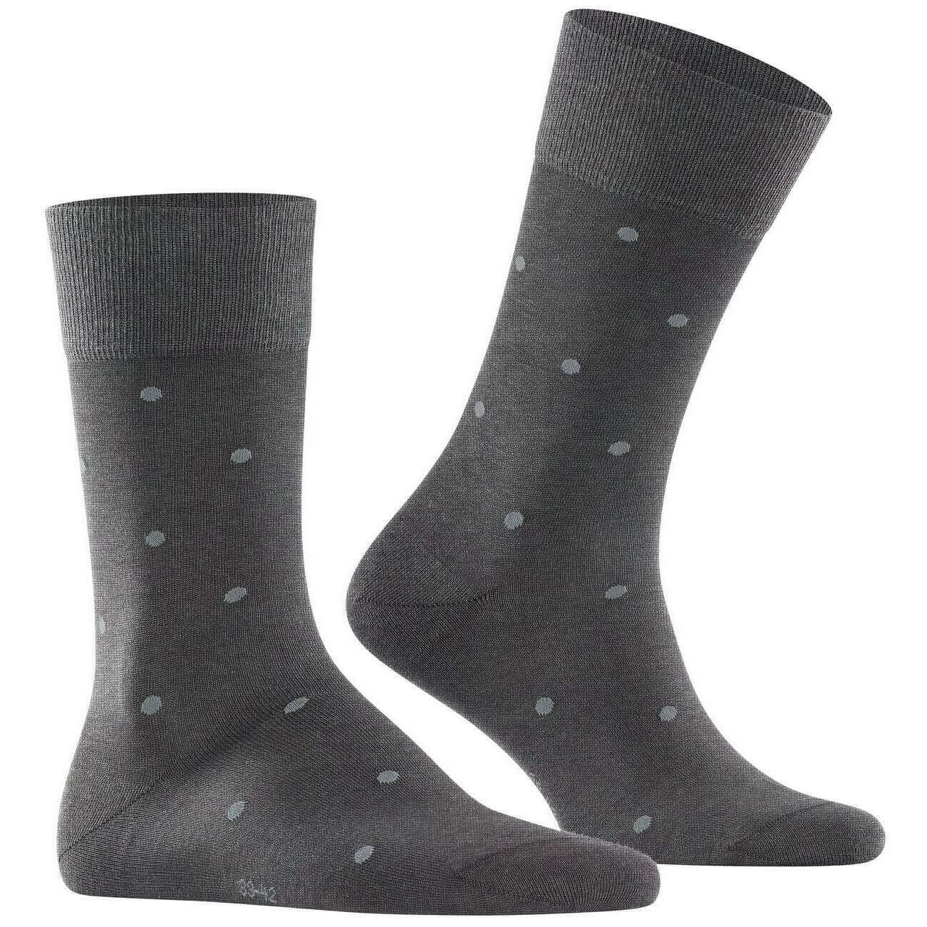 Falke Dot Socks - Steel Mel Grey - Image 2