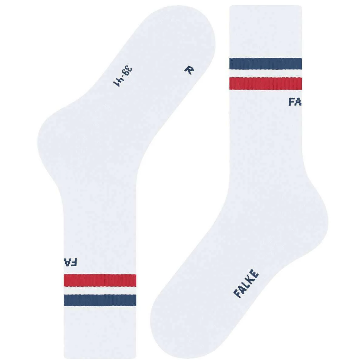 Falke Dynamic Socks - White/Blue/Red - Image 5