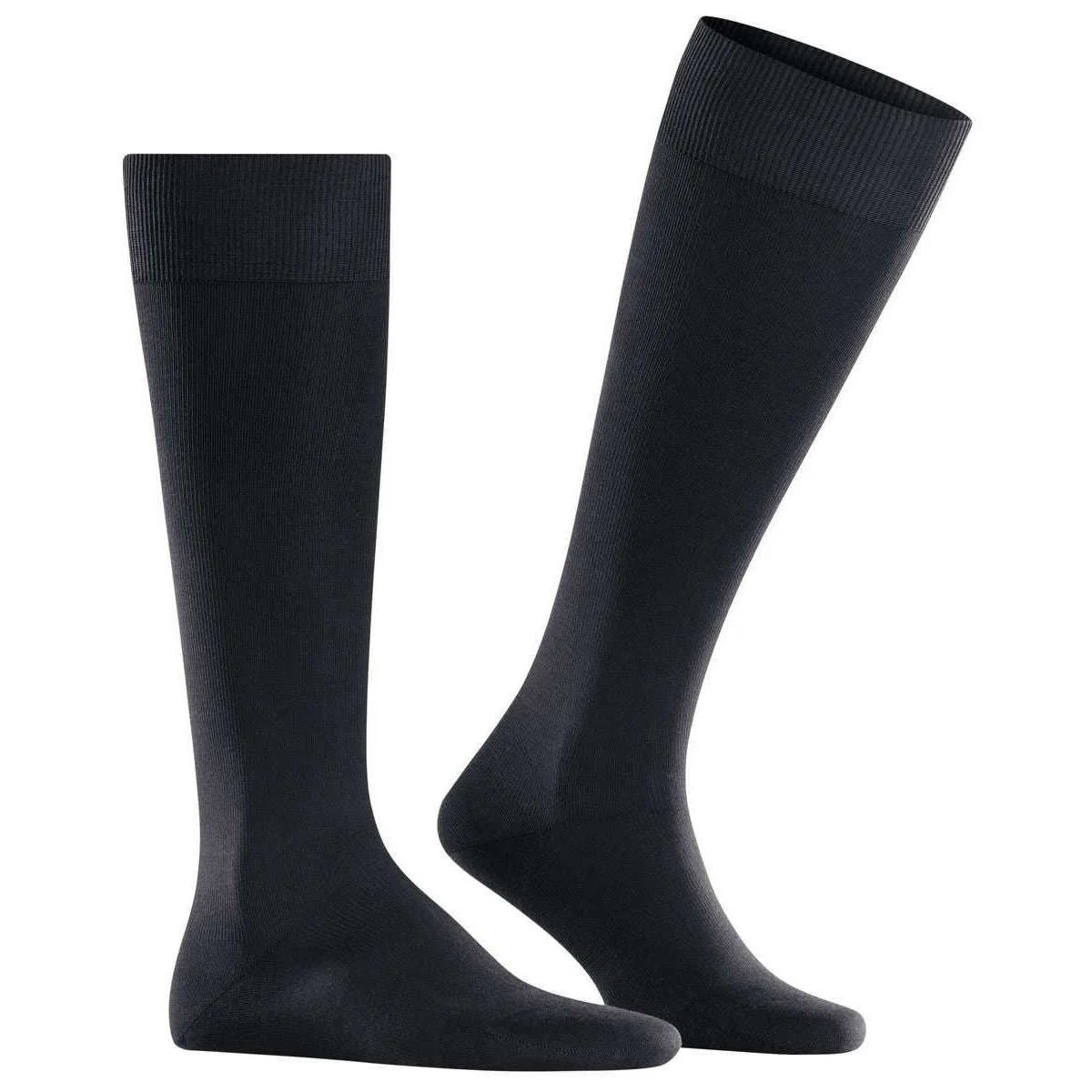 Falke Energizing Cotton Knee High Socks - Black - Image 2