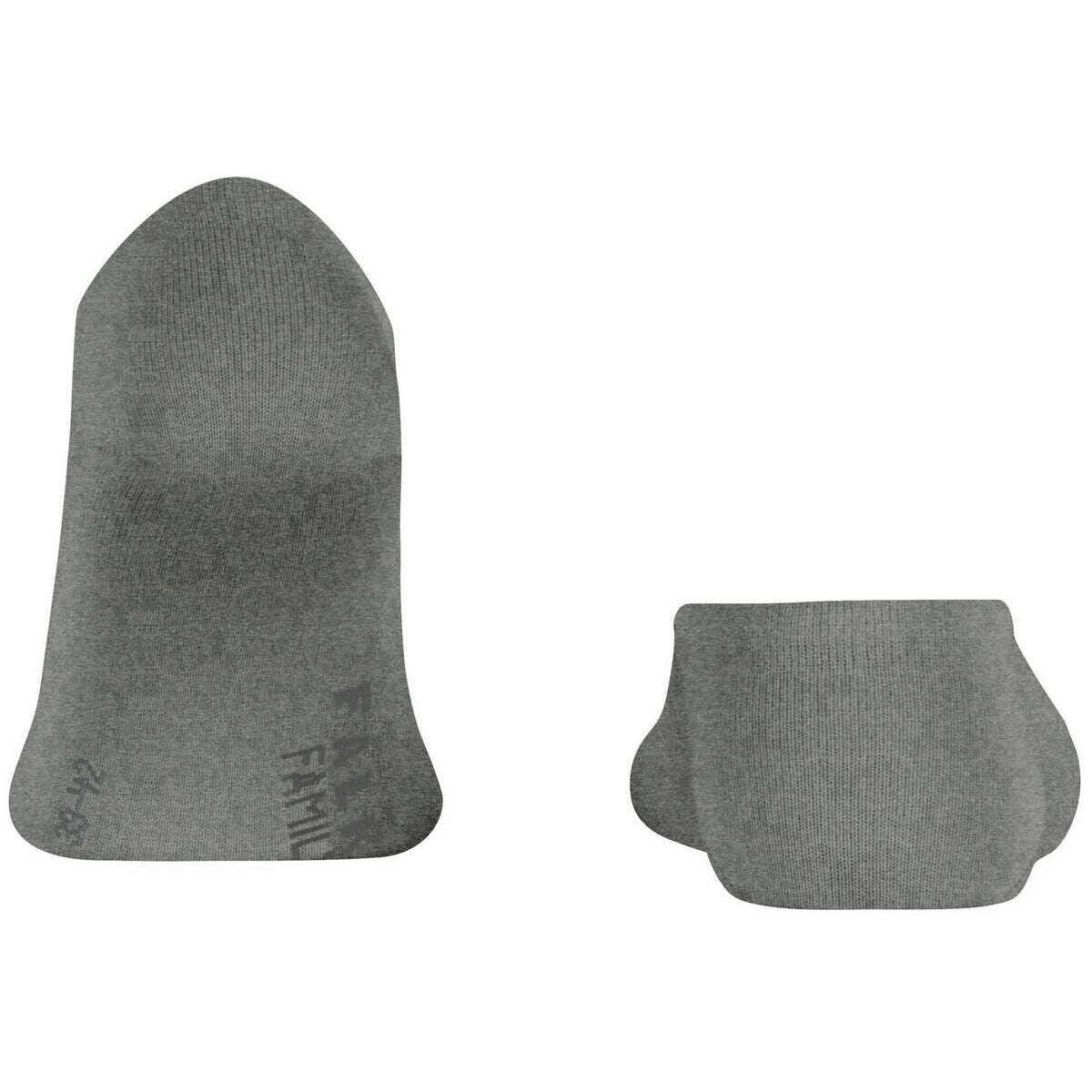 Falke Family Invisible Socks - Light Grey Mel - Image 3