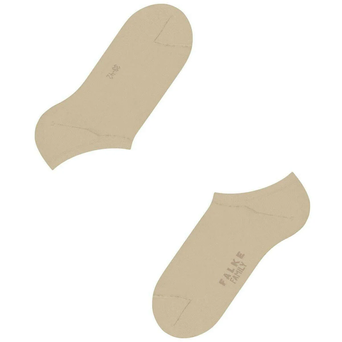 Falke Family Invisible Socks - Sand Beige - Image 5