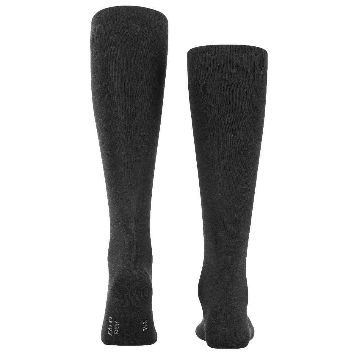 Falke Family Knee High Socks - Anthra Mel Grey - Image 4