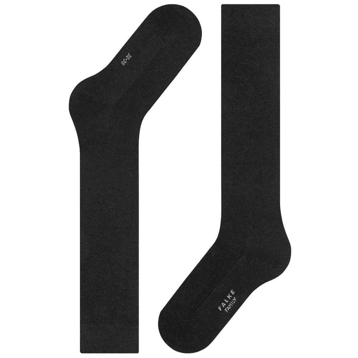 Falke Family Knee High Socks - Anthra Mel Grey - Image 4