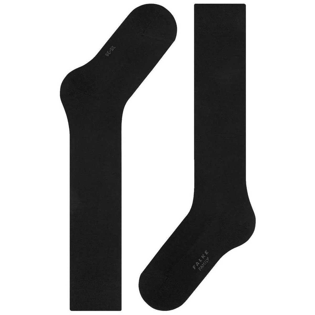 Falke Family Knee High Socks - Black - Image 4