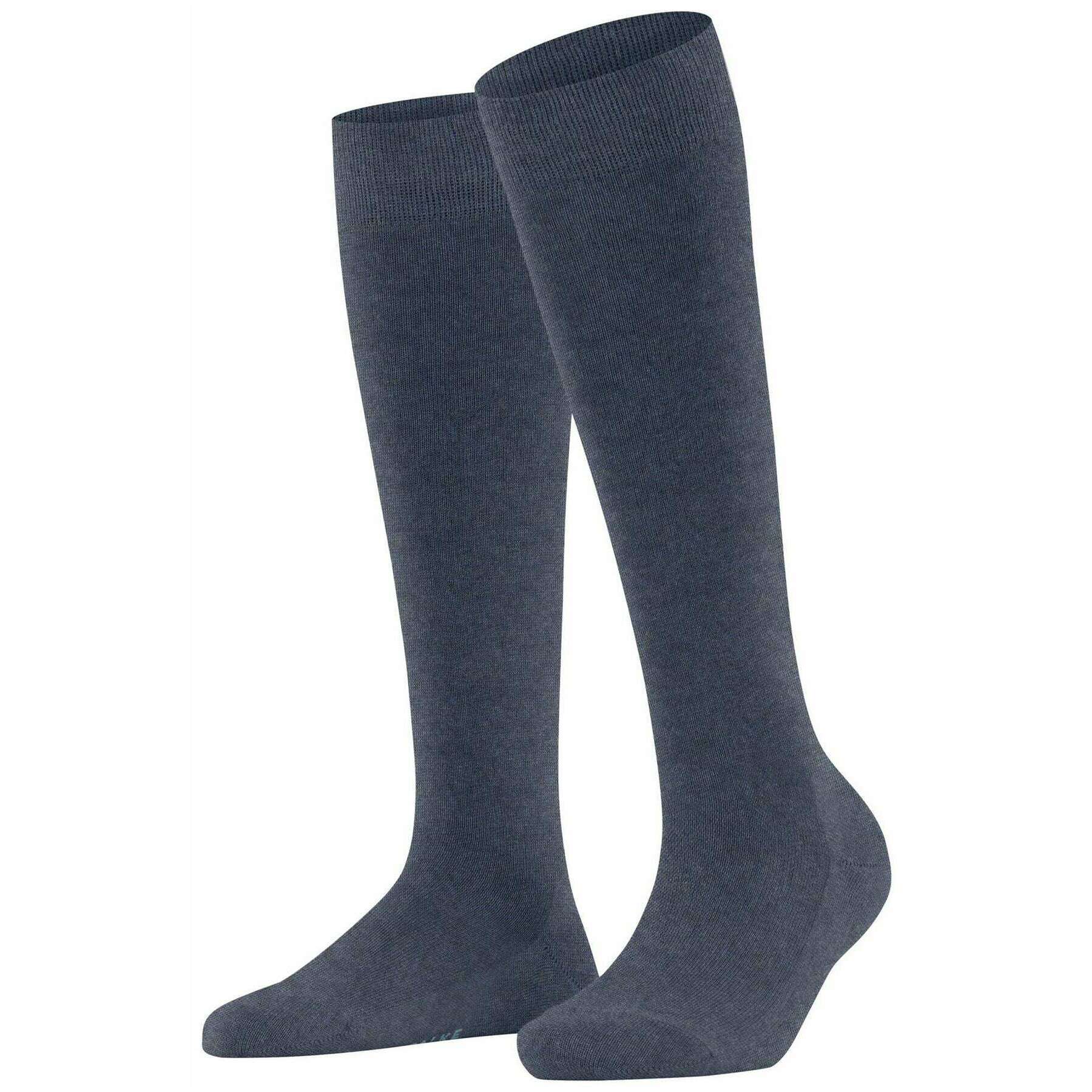Falke Family Knee High Socks - Dark Blue Mel