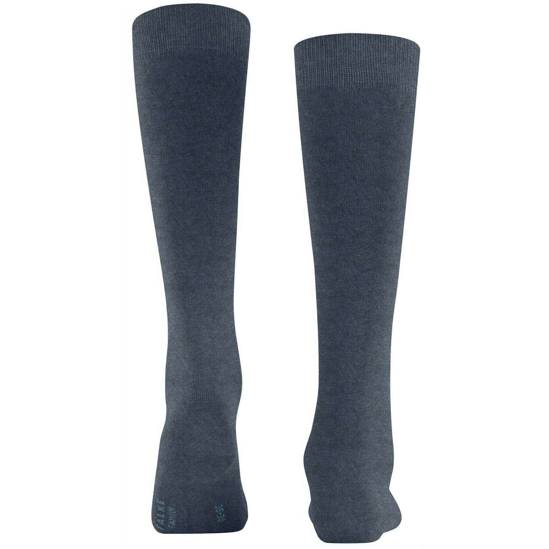 Falke Family Knee High Socks - Dark Blue Mel - Image 3