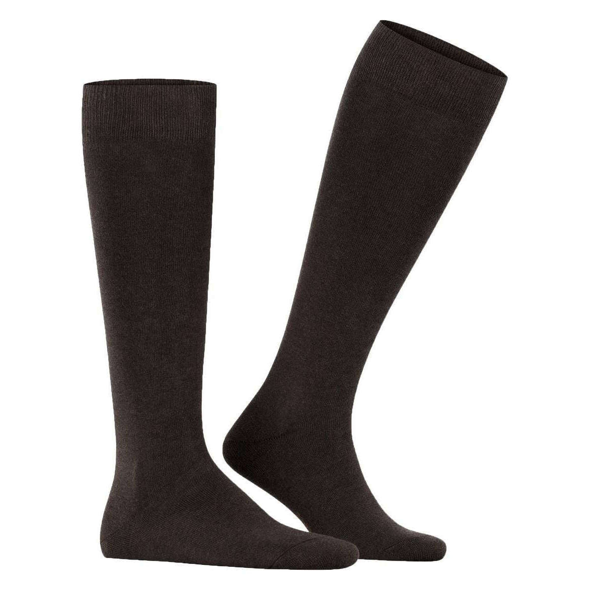 Falke Family Knee High Socks - Dark Brown - Image 2