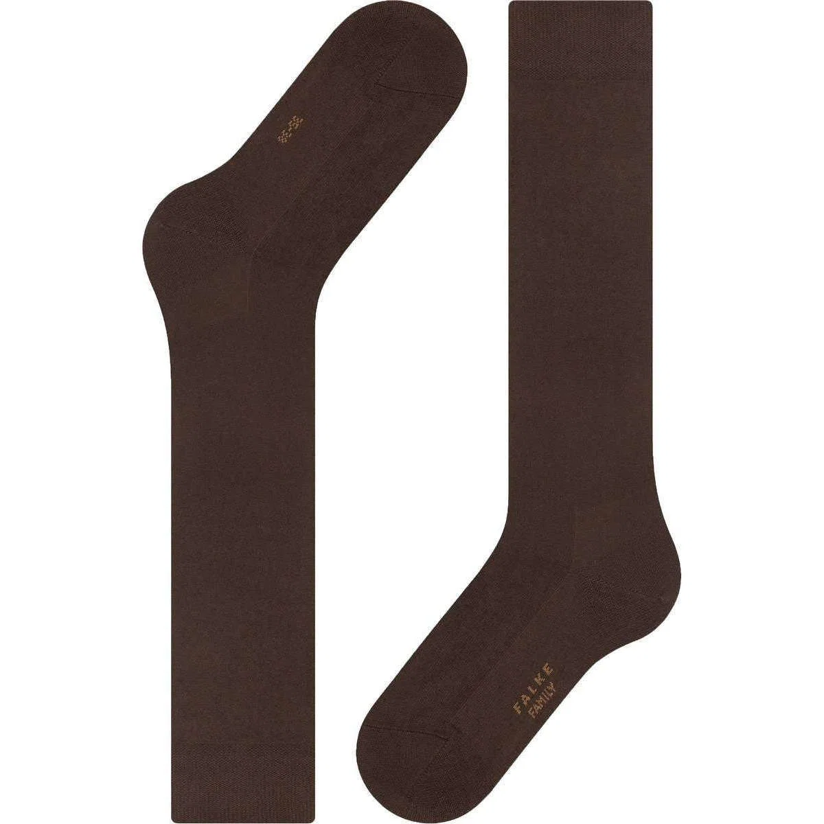 Falke Family Knee High Socks - Dark Brown - Image 4