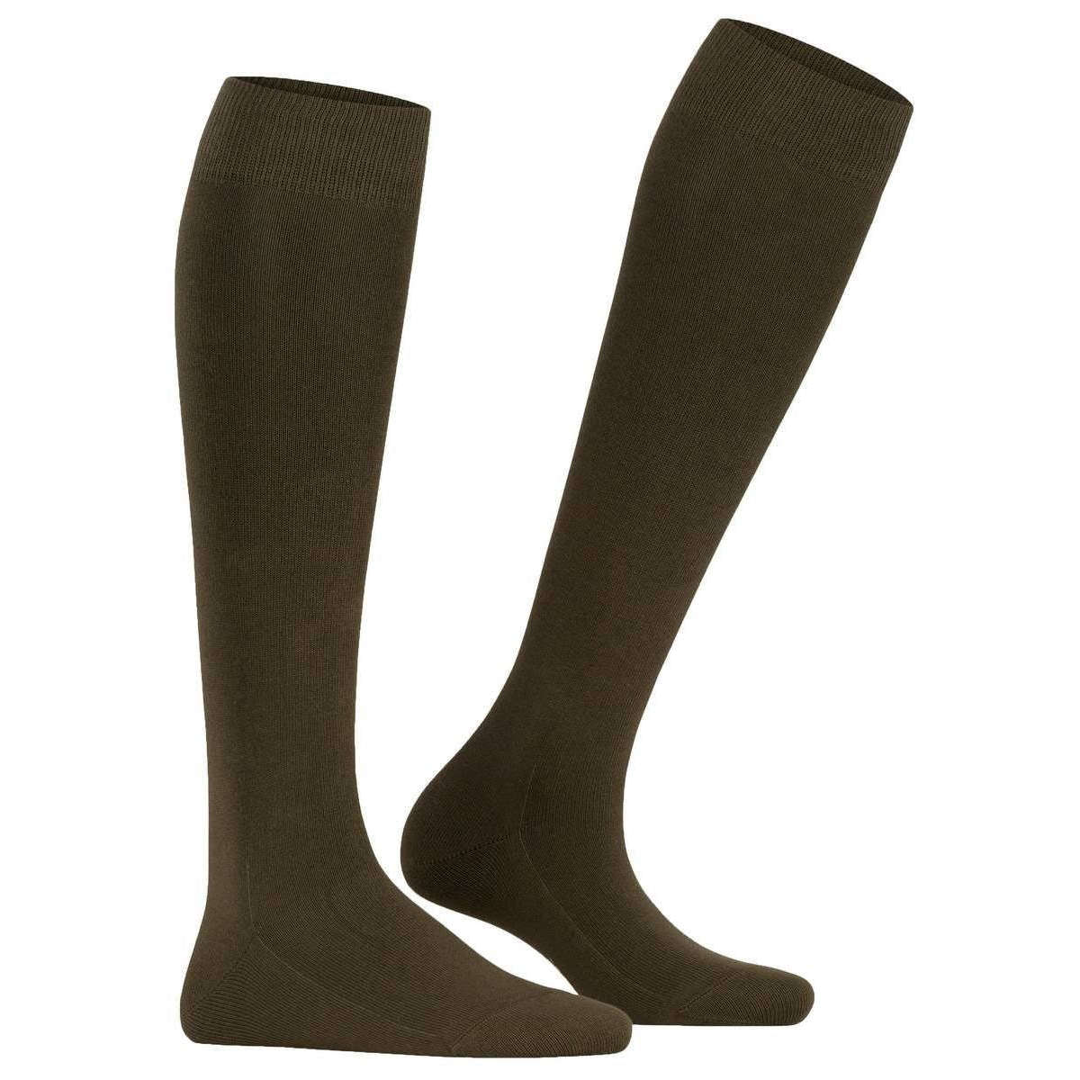 Falke Family Knee High Socks - Military Green - Image 2