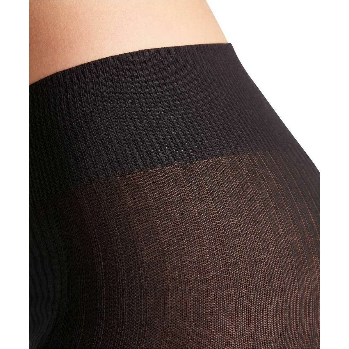 Falke Family Rib Tights - Black - Image 5