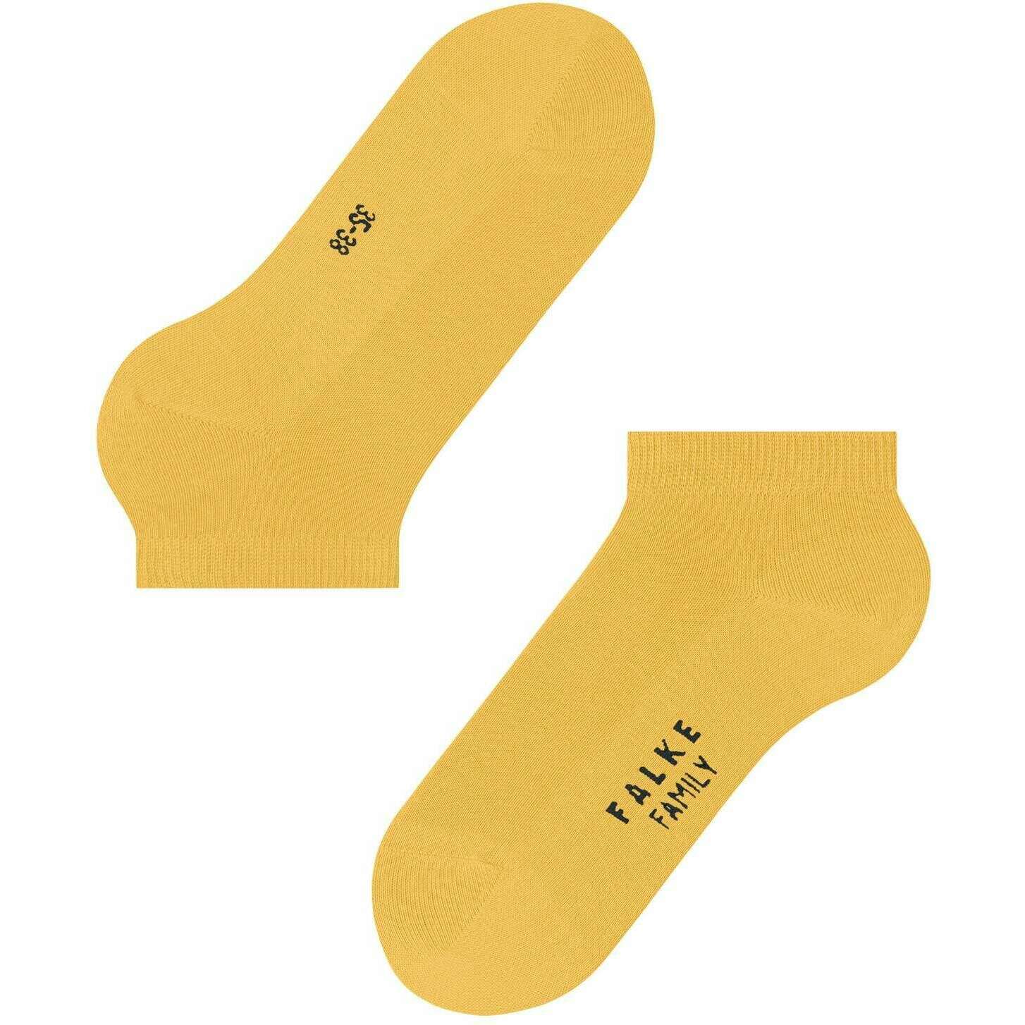 Falke Family Sneaker Socks - Banana Yellow - Image 5