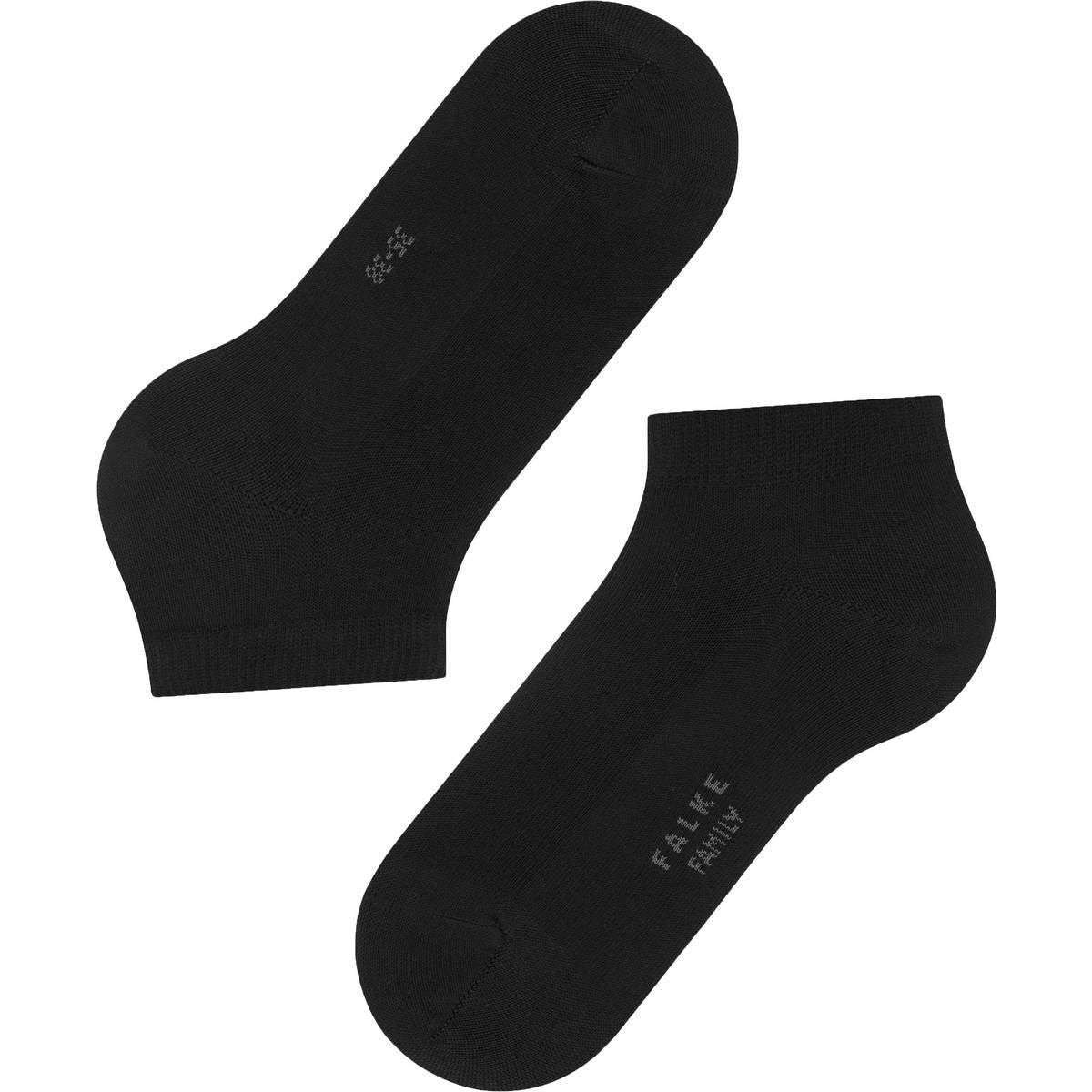 Falke Family Sneaker Socks - Black - Image 4