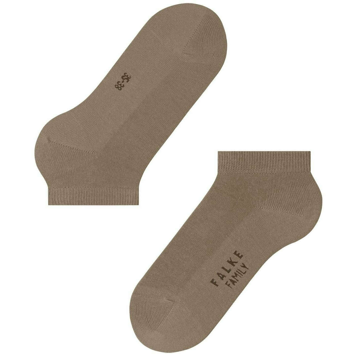 Falke Family Sneaker Socks - Nude Beige - Image 5