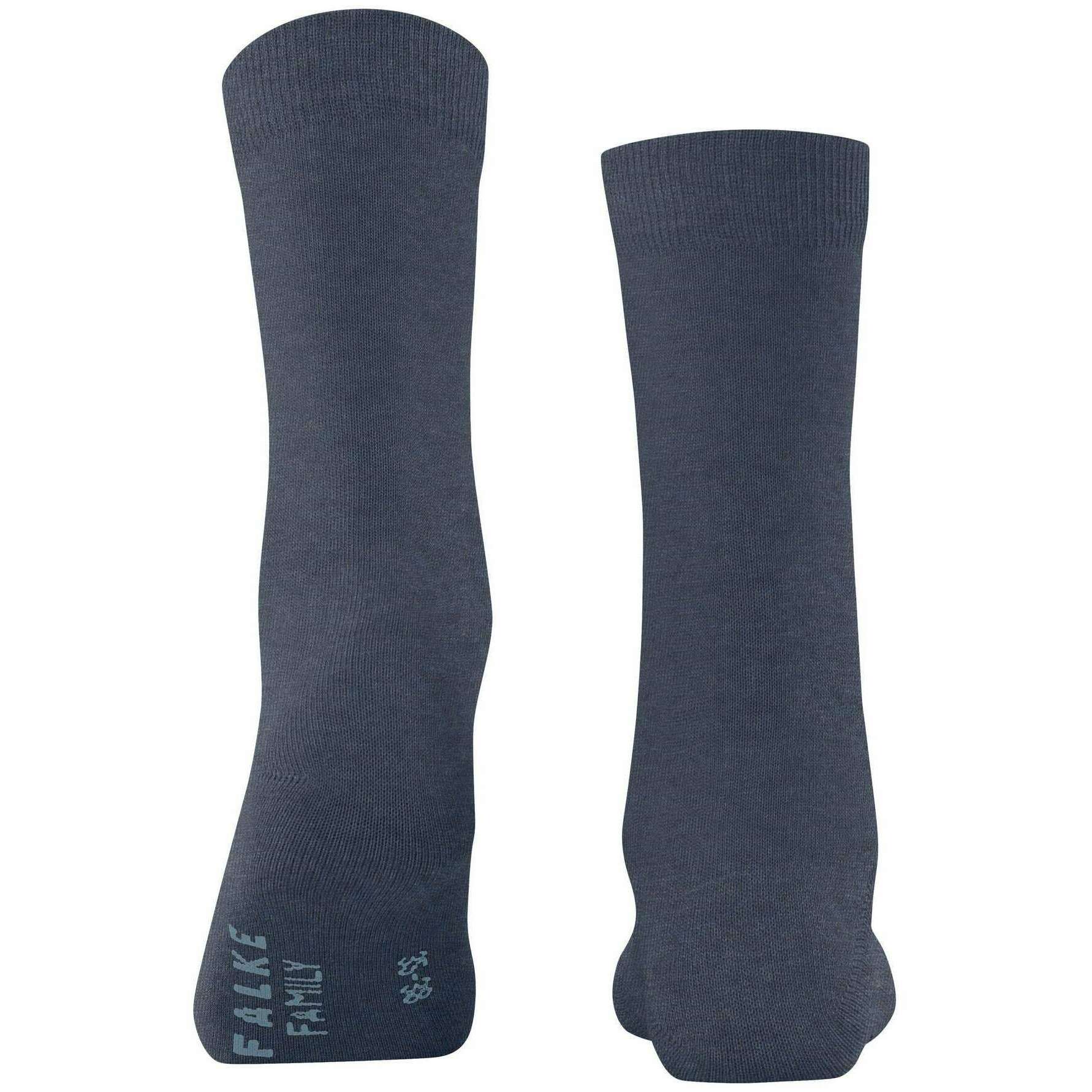 Falke Family Socks - Dark Blue Mel - Image 3