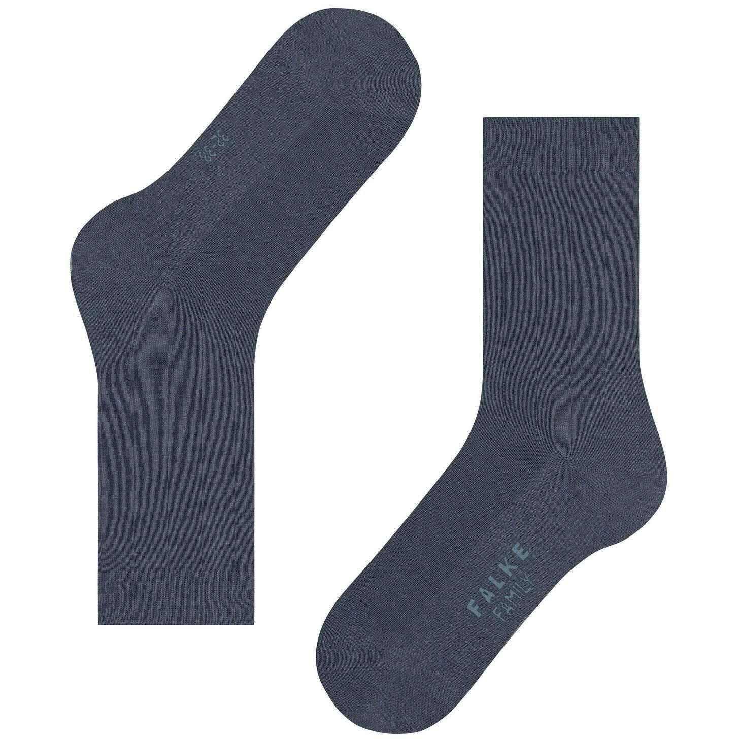 Falke Family Socks - Dark Blue Mel - Image 5