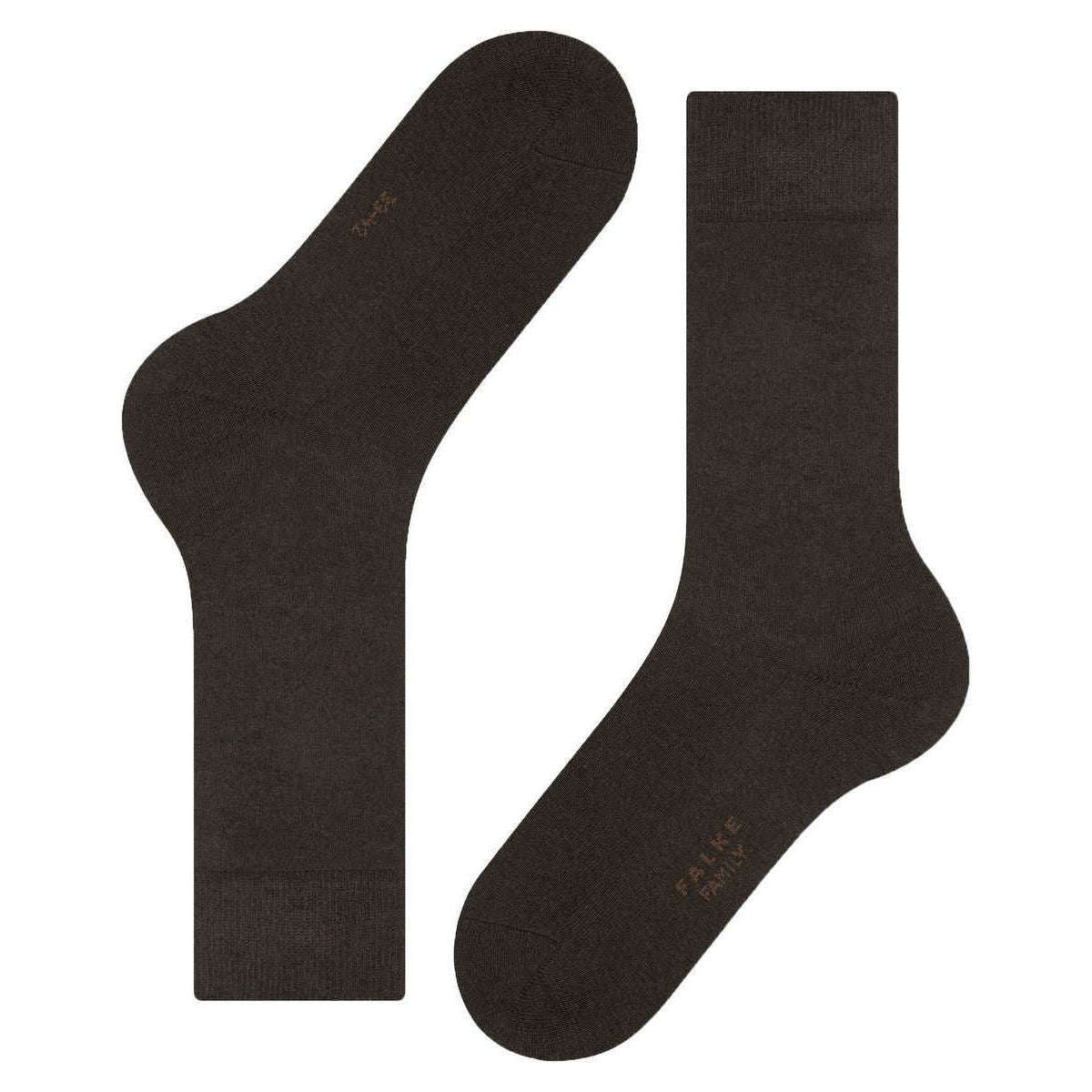 Falke Family Socks - Dark Brown - Image 5