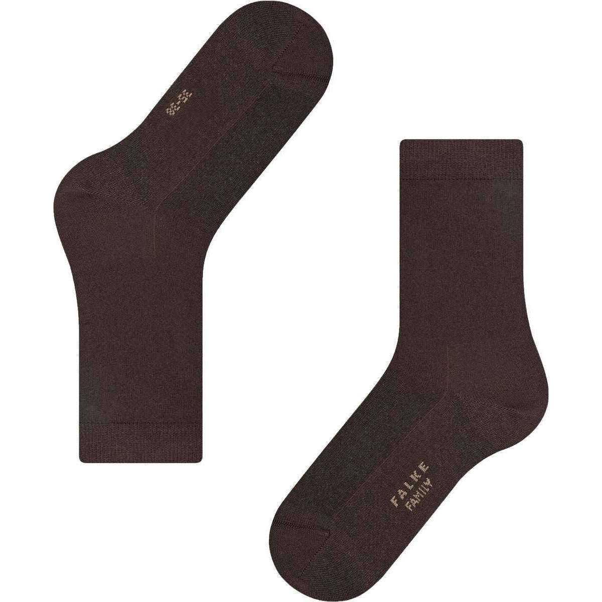 Falke Family Socks - Dark Brown - Image 4