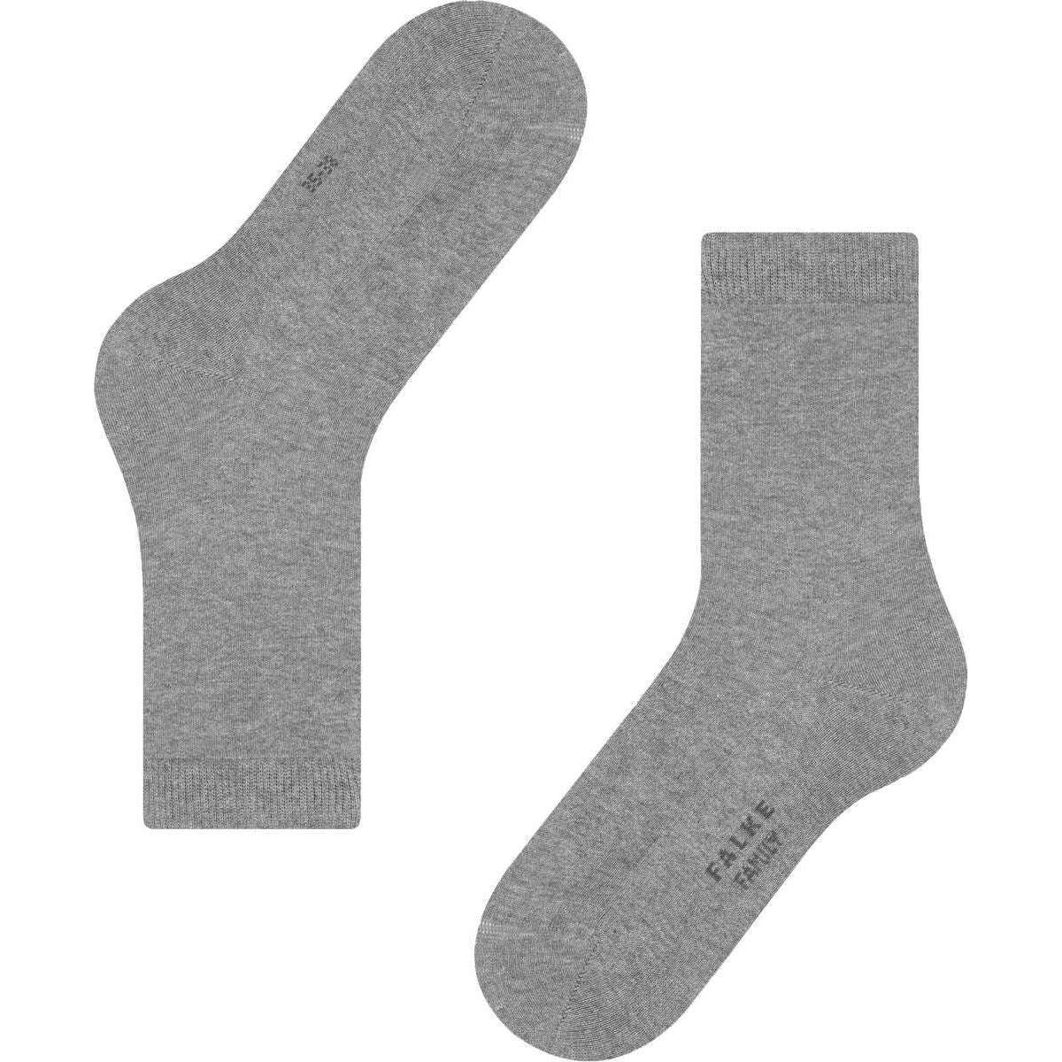Falke Family Socks - Grey Mix - Image 4