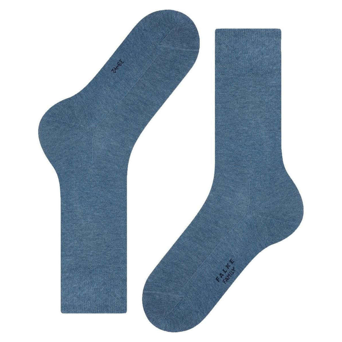 Falke Family Socks - Light Denim Blue - Image 5