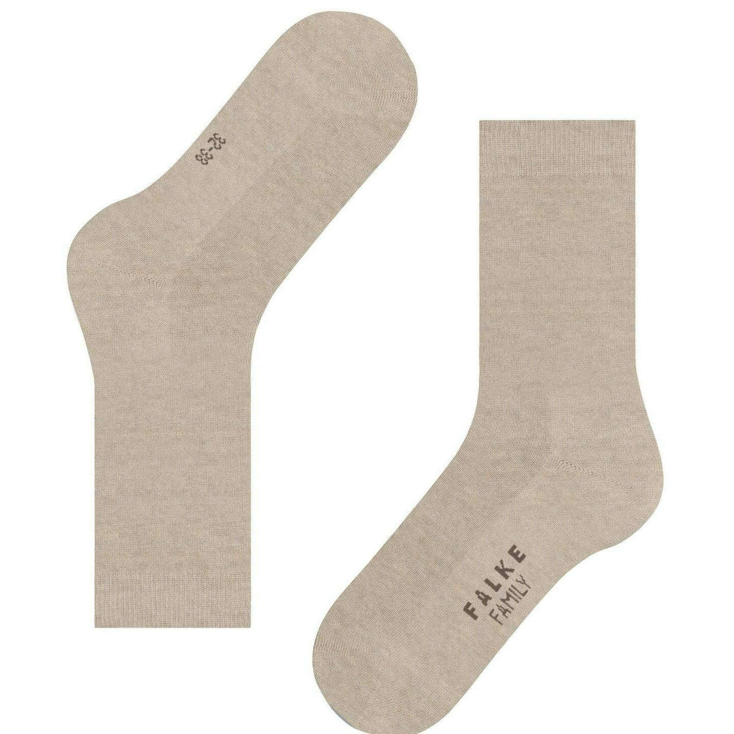 Falke Family Socks - Linen Mel - Image 5