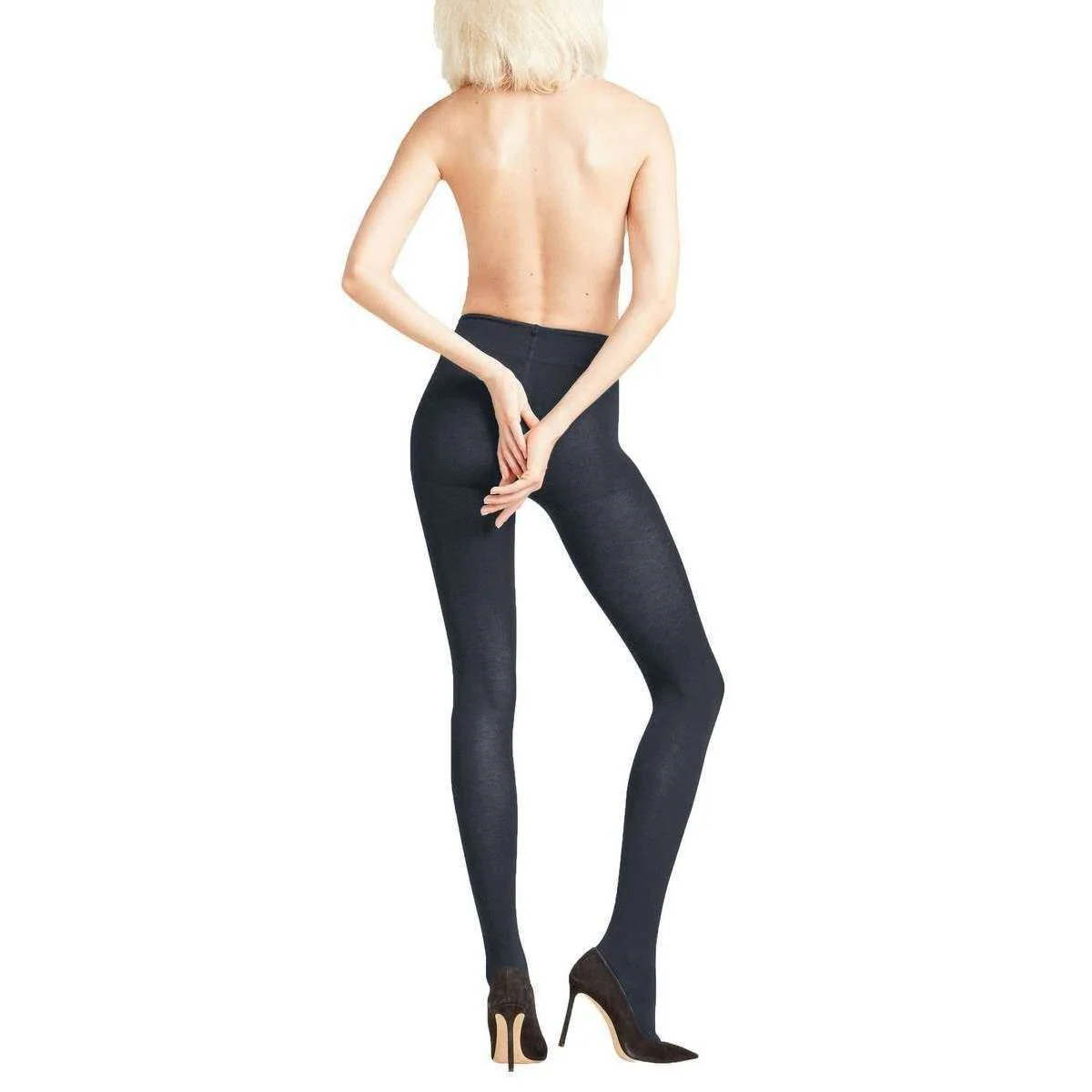 Falke Family Tights - Dark Navy - Image 2