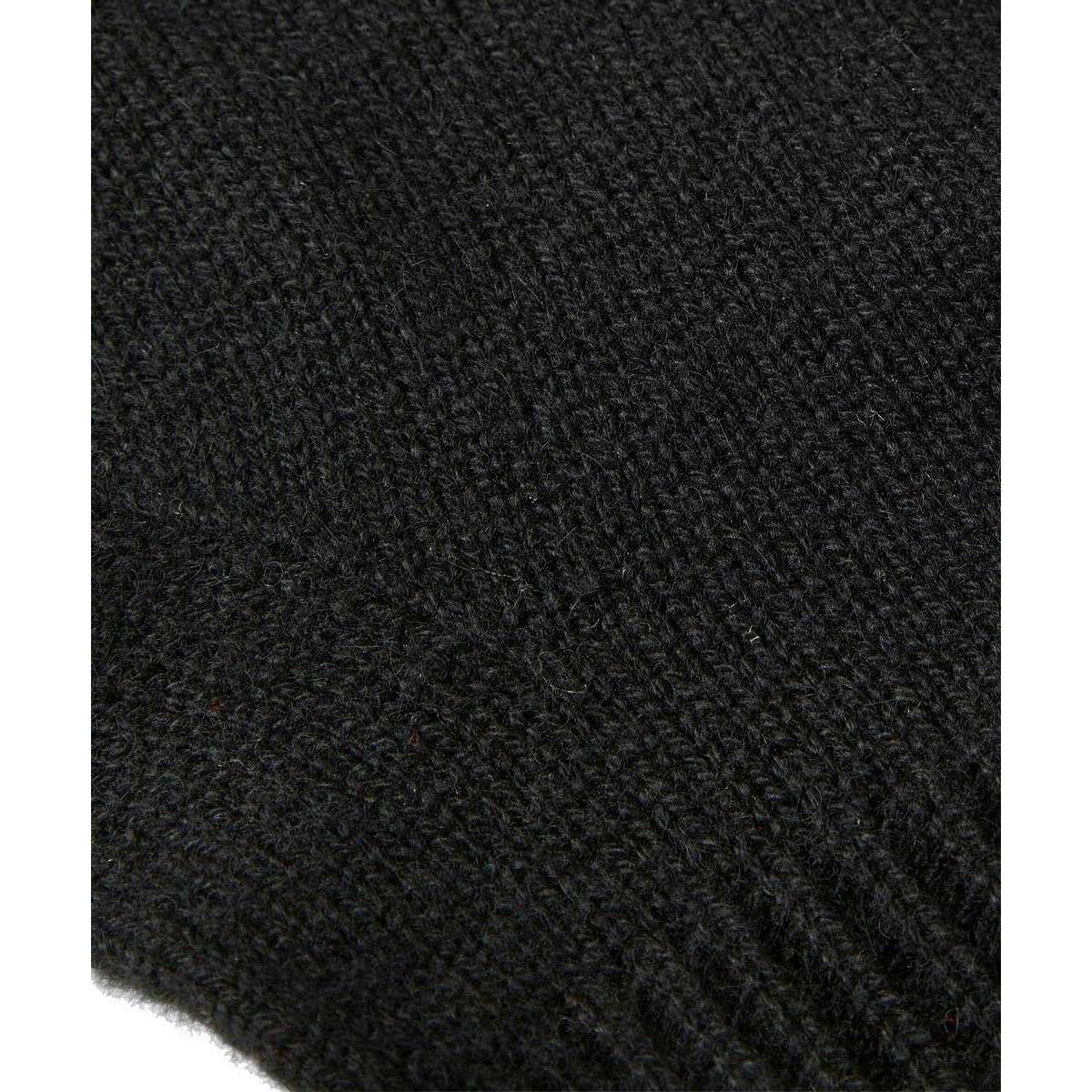 Falke Fine Knitted Pure Cashmere Gloves - Black - Image 3