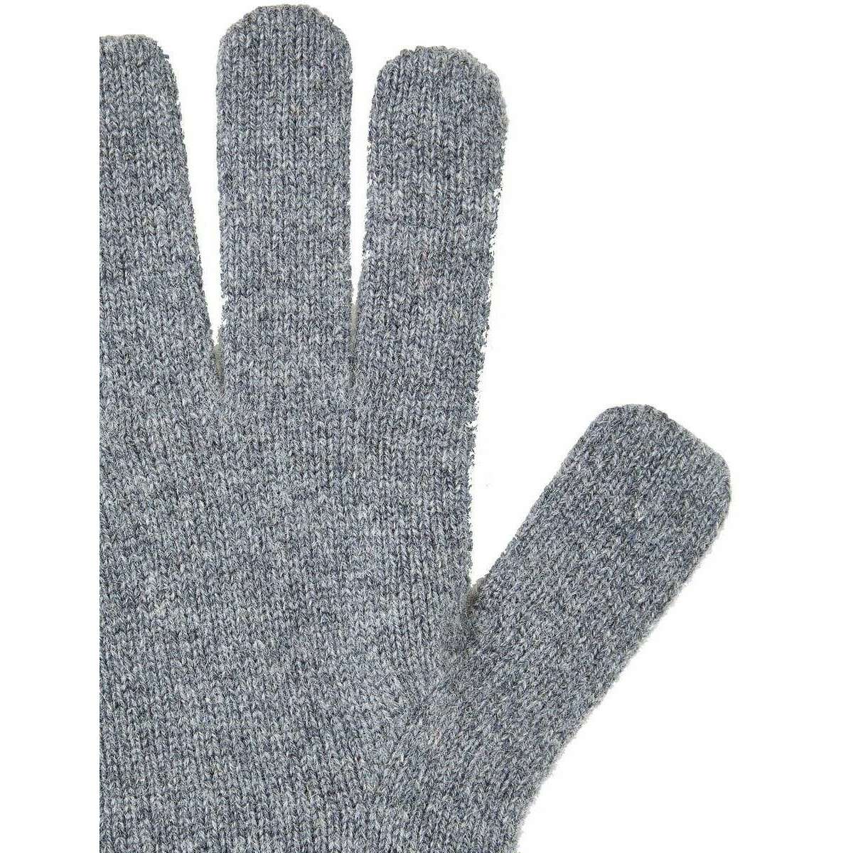 Falke Fine Knitted Pure Cashmere Gloves - Dark Grey - Image 2