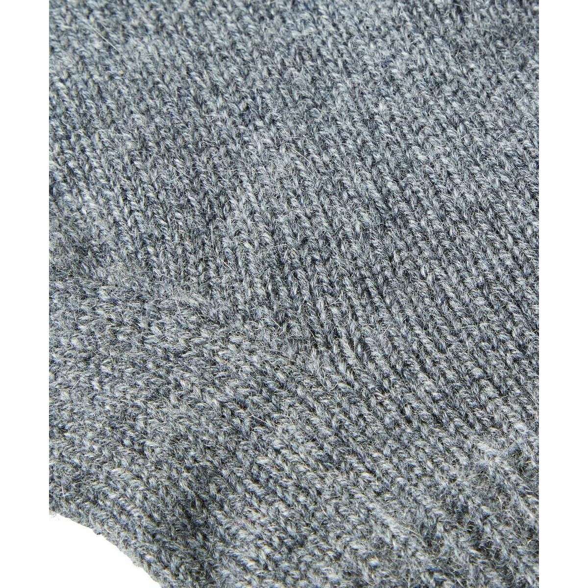 Falke Fine Knitted Pure Cashmere Gloves - Dark Grey - Image 3