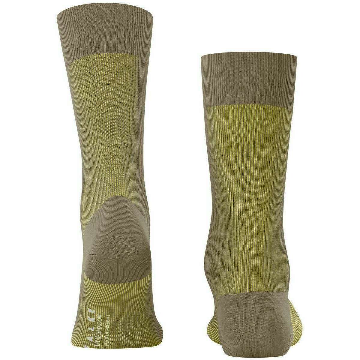 Falke Fine Shadow Socks - Crocodile Green - Image 3