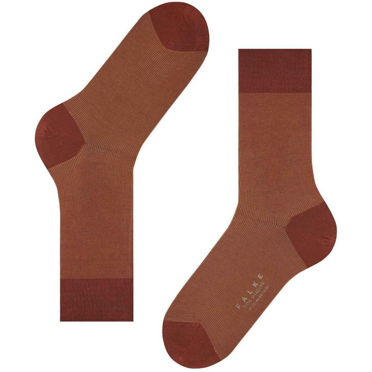 Falke Fine Shadow Socks - Rosewood Pink - Image 5