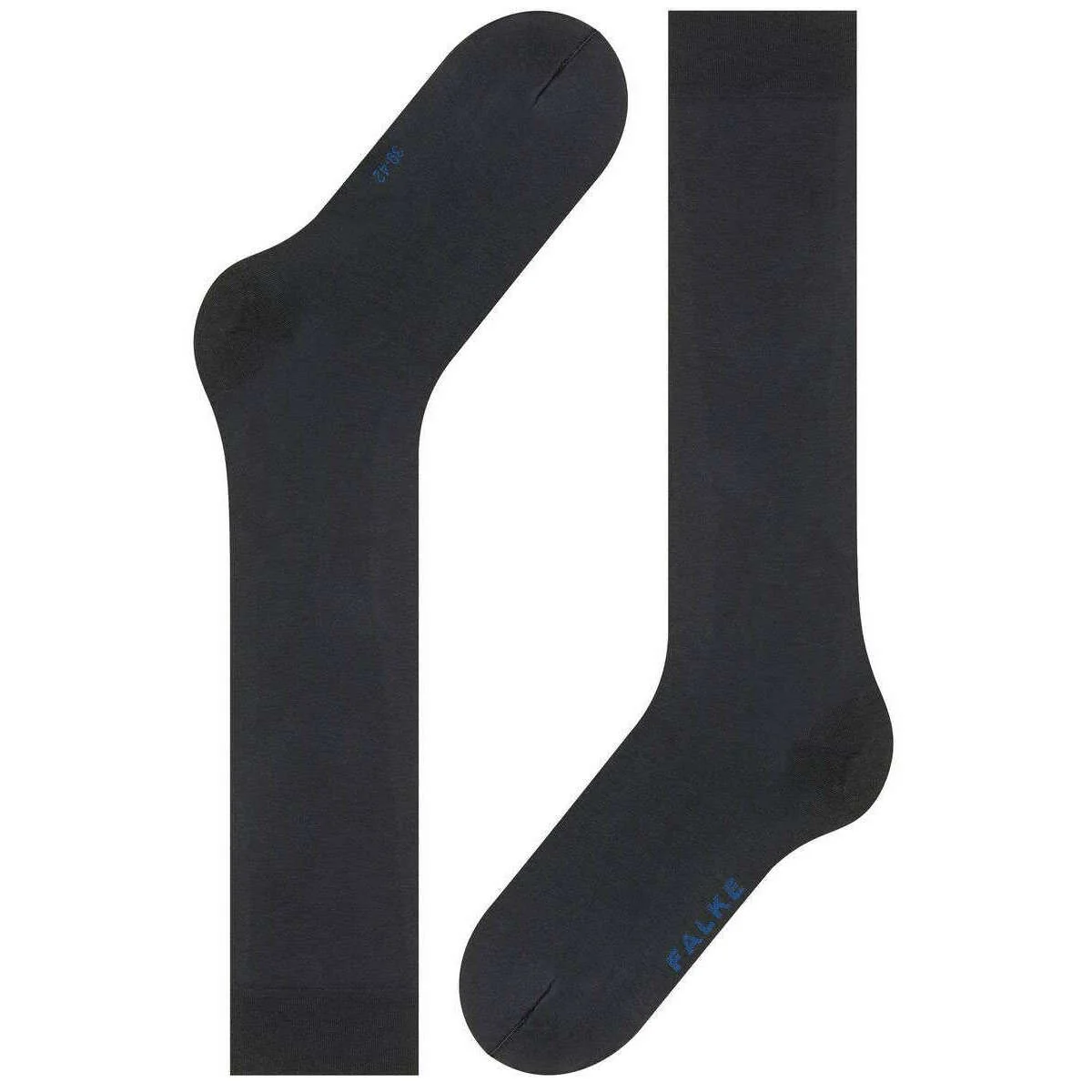 Falke Fine Softness 50 Denier Knee High Socks - Graphite Grey - Image 5