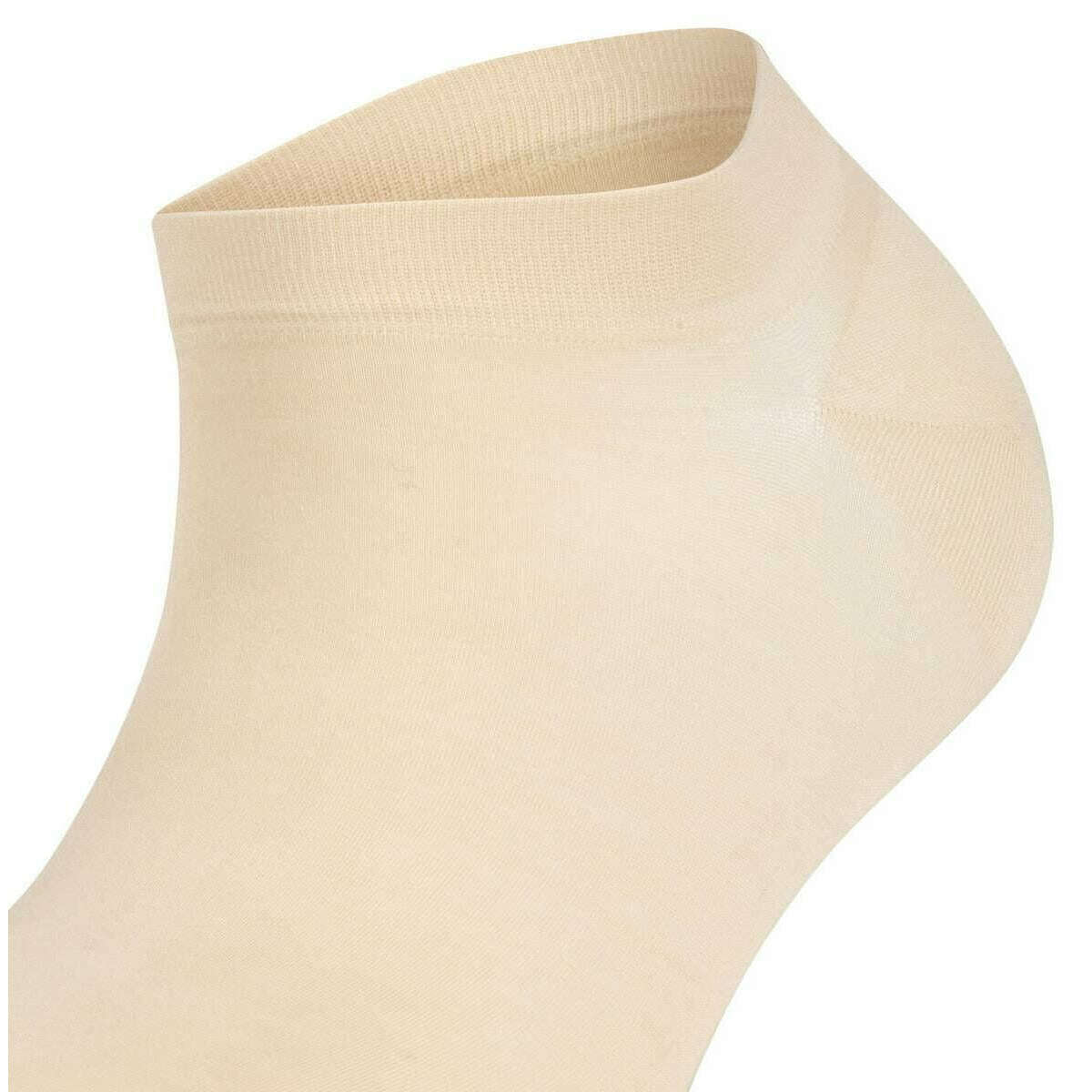 Falke Fine Softness 50 Denier Sneaker Socks - Cream Beige - Image 4